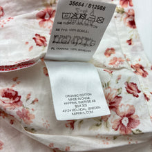 Load image into Gallery viewer, Girls newbie, lightweight organic cotton floral maxi skirt, adjustable, L: 39cm, EUC, size 2-4,  