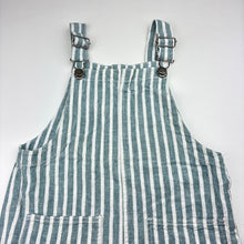 Load image into Gallery viewer, Unisex Zara, striped linen blend shortalls, EUC, size 2,  