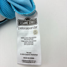 Load image into Gallery viewer, Unisex Peter Alexander, Seasame Street Cookie Monster velour romper, EUC, size 1,  