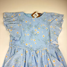 Load image into Gallery viewer, Girls Origami, lined floral ruffle party / formal dress, NEW, size 14, L: 75cm