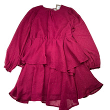 Load image into Gallery viewer, Girls Origami, lined lightweight long sleeve dress, NEW, size 14, L: 73cm