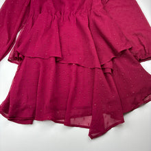 Load image into Gallery viewer, Girls Origami, lined lightweight long sleeve dress, NEW, size 14, L: 73cm