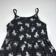 Load image into Gallery viewer, Girls Anko, cotton casual summer dress, unicorns, FUC, size 6, L: 60cm