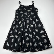 Load image into Gallery viewer, Girls Anko, cotton casual summer dress, unicorns, FUC, size 6, L: 60cm