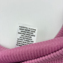 Load image into Gallery viewer, Girls Target, pink ribbed short sleeve dress, EUC, size 12, L: 71cm