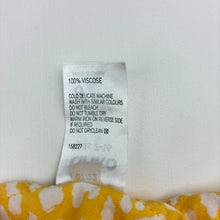 Load image into Gallery viewer, Girls Anko, yellow viscose summer dress, GUC, size 8, L: 61cm