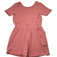 Load image into Gallery viewer, Girls Cotton On, pink waffle playsuit, EUC, size 8,  