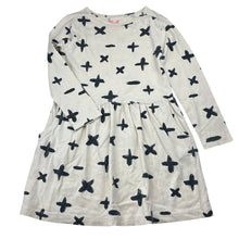 Load image into Gallery viewer, Girls Cotton On, cotton long sleeve dress, wash fade, FUC, size 6, L: 56cm