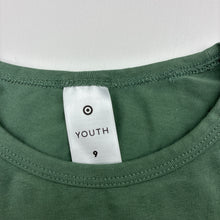 Load image into Gallery viewer, Girls Target, khaki stretchy long sleeve tee / top, EUC, size 9,  