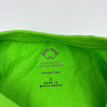 Load image into Gallery viewer, Unisex Favourites, Australian cotton blend tee / top, EUC, size 5,  