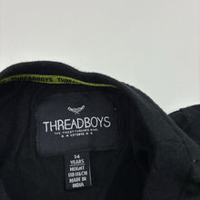 Load image into Gallery viewer, Boys THREADBOYS, black cotton tee / top, EUC, size 5-6,  