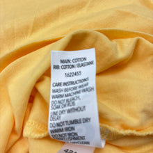 Load image into Gallery viewer, Unisex KID, yellow cotton tee / top, EUC, size 8,  