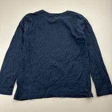 Load image into Gallery viewer, Boys Anko, navy cotton long sleeve top, digger, EUC, size 6,  