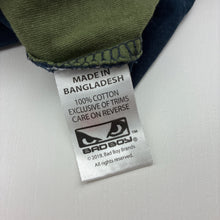 Load image into Gallery viewer, Boys BAD BOY, navy &amp; khaki cotton tank top, GUC, size 4,  