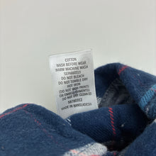 Load image into Gallery viewer, Boys Target, checked flannel cotton long sleeve shirt, EUC, size 6,  