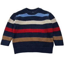 Load image into Gallery viewer, Boys KID, chunky knit cotton sweater / jumper, EUC, size 3,  