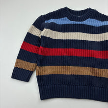 Load image into Gallery viewer, Boys KID, chunky knit cotton sweater / jumper, EUC, size 3,  