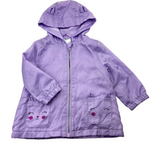 Load image into Gallery viewer, Girls Anko, fleece lined lightweight jacket / coat, EUC, size 1,  