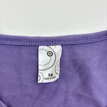 Load image into Gallery viewer, Girls Target, purple stretchy long sleeve tee / top, EUC, size 10,  