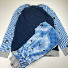 Load image into Gallery viewer, Boys Kids &amp; Co, cotton pyjama top &amp; bottoms, paper planes, GUC, size 12,  