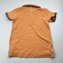 Load image into Gallery viewer, Boys Brilliant Basics, orange organic cotton polo top, EUC, size 3,  