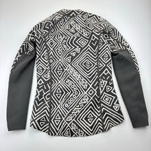 Load image into Gallery viewer, Girls Billabong, zip up long sleeve surf capsule top, EUC, size 10,  