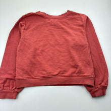 Load image into Gallery viewer, Girls KIDS, fleece lined lightweight cotton sweater / jumper, GUC, size 9-10,  