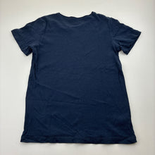Load image into Gallery viewer, Boys H&amp;M, navy cotton tee / top, GUC, size 7-8,  