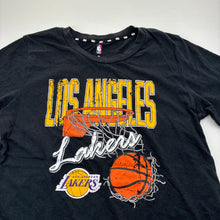 Load image into Gallery viewer, Boys NBA, LA Lakers cotton tee / top, GUC, size 14,  