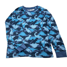 Load image into Gallery viewer, Boys Lily &amp; Dan, cotton long sleeve pyjama top, dinosaurs, EUC, size 6,  