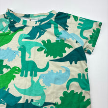 Load image into Gallery viewer, Unisex Bonds, stretchy pyjama tee / top, dinosaurs, FUC, size 3,  