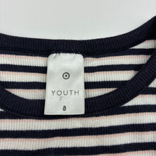 Load image into Gallery viewer, Girls Target, striped stretchy singlet / tank top, GUC, size 8,  