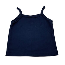 Load image into Gallery viewer, Girls Viva La Wombat, navy singlet top, GUC, size 8,  