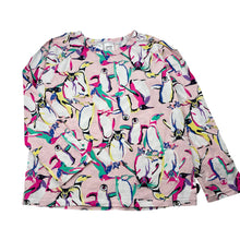 Load image into Gallery viewer, Girls Bonds, long sleeve pyjama top, penguins, FUC, size 7,  