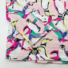 Load image into Gallery viewer, Girls Bonds, long sleeve pyjama top, penguins, FUC, size 7,  