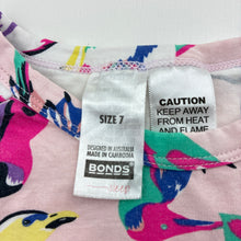 Load image into Gallery viewer, Girls Bonds, long sleeve pyjama top, penguins, FUC, size 7,  