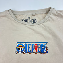 Load image into Gallery viewer, Boys ONE PIECE, Monkey D. Luffy cotton tee / top, FUC, size 14,  