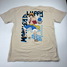 Load image into Gallery viewer, Boys ONE PIECE, Monkey D. Luffy cotton tee / top, FUC, size 14,  