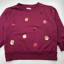 Load image into Gallery viewer, Girls Hush Puppies, lightweight sweater / jumper, sequins, GUC, size 10,  