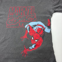 Load image into Gallery viewer, Boys Cotton On, Marvel Spiderman cotton tee / top, wash fade, FUC, size 7,  