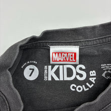Load image into Gallery viewer, Boys Cotton On, Marvel Spiderman cotton tee / top, wash fade, FUC, size 7,  