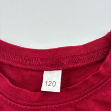 Load image into Gallery viewer, Boys red, stretchy tee / top, GUC, size 6,  