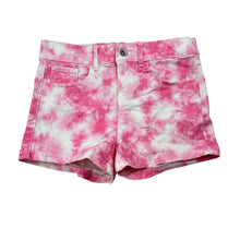 Load image into Gallery viewer, Girls Anko, tie dyed stretch denim shorts, adjustable, FUC, size 8,  
