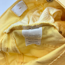 Load image into Gallery viewer, Girls Ollie's Place, yellow denim shorts, adjustable, FUC, size 6,  