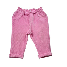 Load image into Gallery viewer, Girls Dymples, ribbed velour pants, elasticated, light marks, FUC, size 00,  