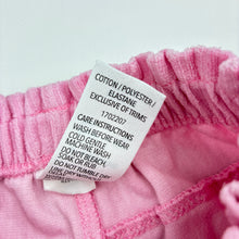 Load image into Gallery viewer, Girls Dymples, ribbed velour pants, elasticated, light marks, FUC, size 00,  
