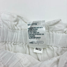 Load image into Gallery viewer, Girls Anko, lined broderie cotton skirt, elasticated, FUC, size 5,  