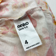 Load image into Gallery viewer, Girls Anko, cotton casual dress, FUC, size 4, L: 50cm