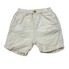 Load image into Gallery viewer, Boys Zara, linen shorts, elasticated, GUC, size 3-4,  