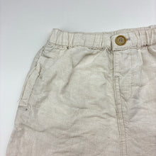 Load image into Gallery viewer, Boys Zara, linen shorts, elasticated, GUC, size 3-4,  